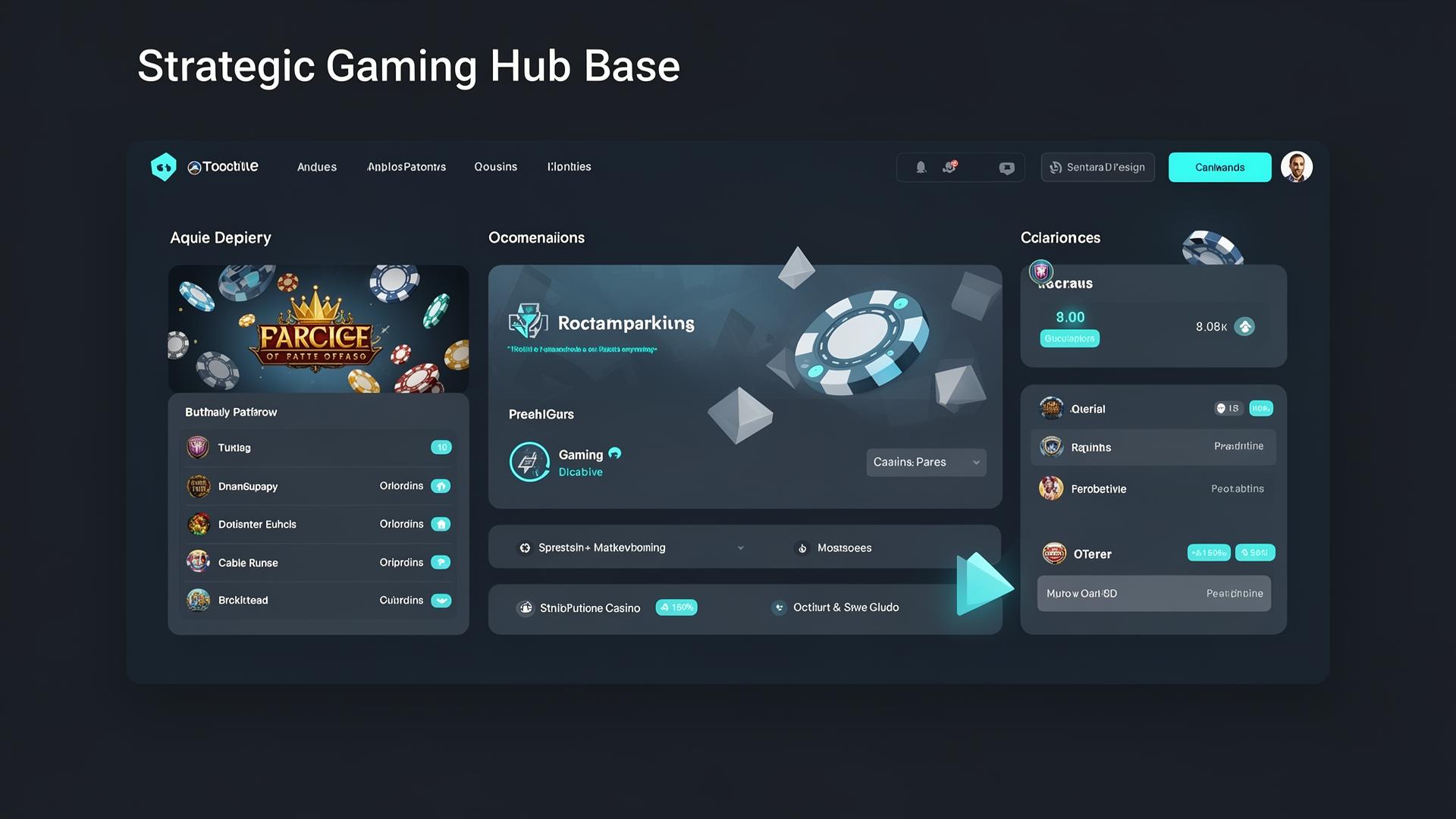 Társasági kaszinó – stratégiai bázis